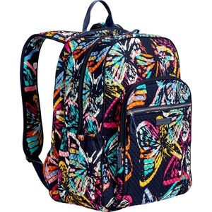 Vera Bradley Campus Backpack Butterfly Flutter